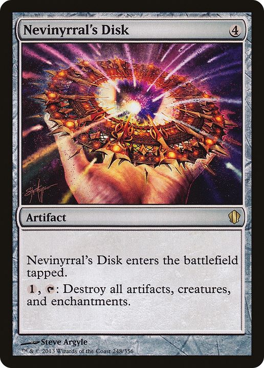 Nevinyrral's Disk in the group Magic the Gathering / Sets / Commander 2013 at Proxyprinters.com (77369)