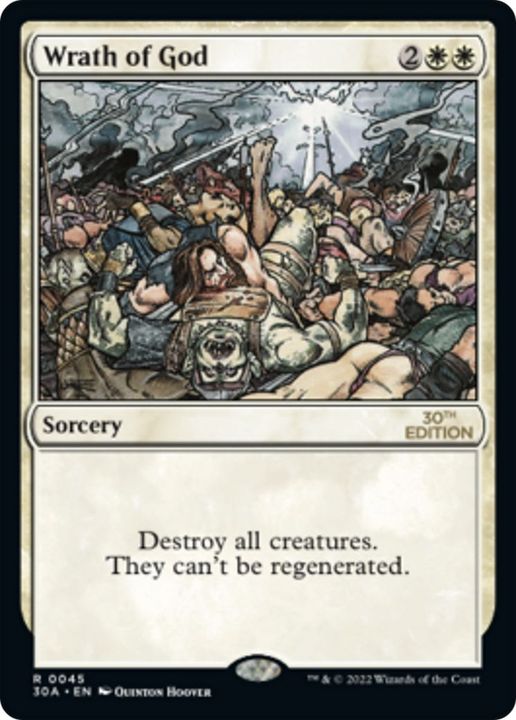 Wrath of God in the group Magic the Gathering / Types / Colors / White at Proxyprinters.com (7740)