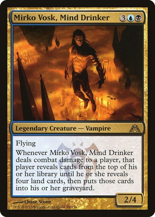 Mirko Vosk, Mind Drinker in the group Magic the Gathering / Types / Colors / Multicolors / B, U at Proxyprinters.com (77409)