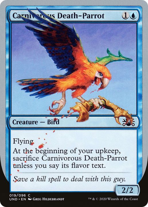 Carnivorous Death-Parrot in the group Magic the Gathering / Sets / Unsanctioned Tokens at Proxyprinters.com (77431)