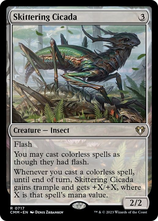 Skittering Cicada in the group Magic the Gathering / Types / Colors / Colorless at Proxyprinters.com (77459)