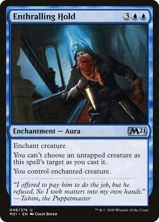 Enthralling Hold in the group Magic the Gathering / Sets / Core Set 2021 at Proxyprinters.com (77484)