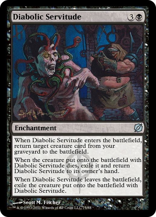 Diabolic Servitude in the group Magic the Gathering / Types / Enchantment / Enchantment at Proxyprinters.com (77489)