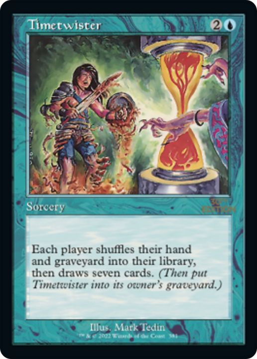 Timetwister in the group Magic the Gathering / Types / Colors / Blue at Proxyprinters.com (77491)