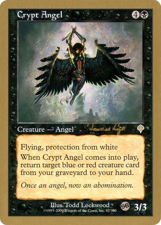 Crypt Angel in the group Magic the Gathering / Types / Colors / Black at Proxyprinters.com (77495)