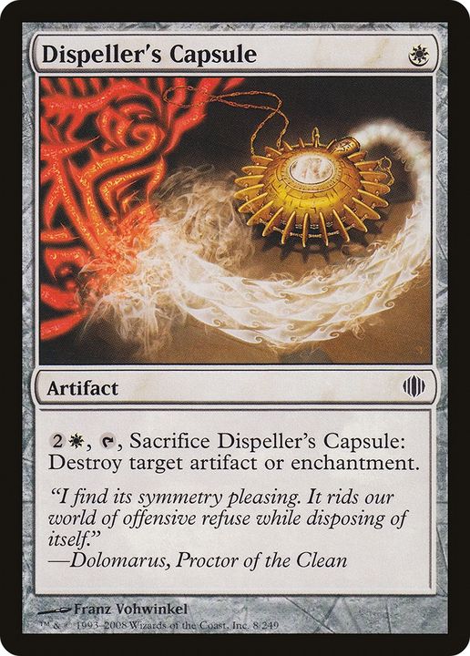 Dispeller's Capsule in the group Magic the Gathering / Sets / Shards of Alara at Proxyprinters.com (77511)