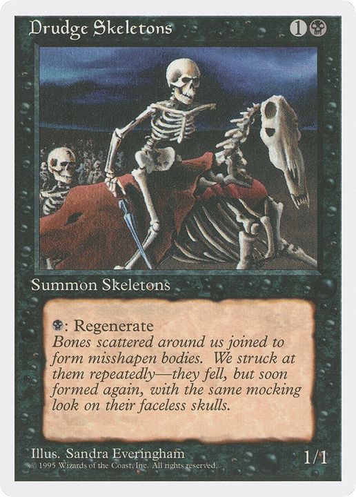 Drudge Skeletons in the group Magic the Gathering / Types / Colors / Black at Proxyprinters.com (77516)