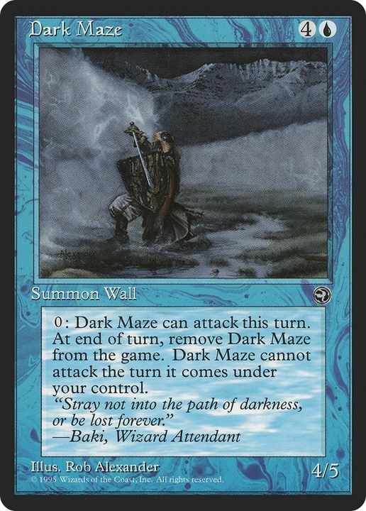 Dark Maze in the group Magic the Gathering / Types / Colors / Blue at Proxyprinters.com (77521)