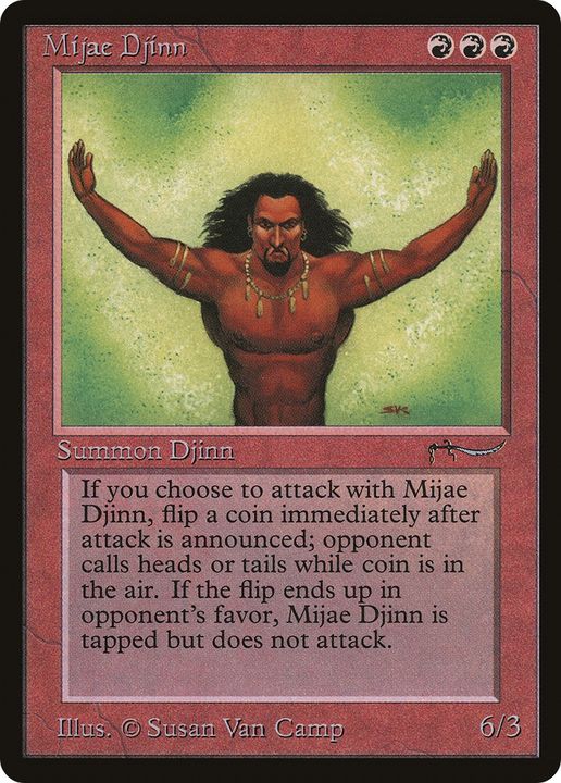 Mijae Djinn in the group Magic the Gathering / Types / Colors / Red at Proxyprinters.com (77528)