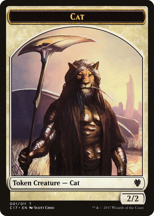 Cat in the group Magic the Gathering / Types / Colors / White at Proxyprinters.com (77555)