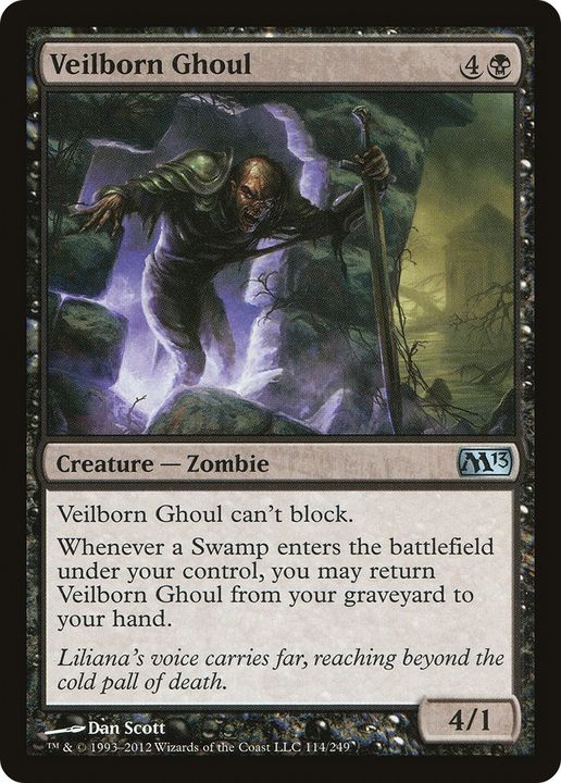 Veilborn Ghoul in the group Magic the Gathering / Types / Colors / Black at Proxyprinters.com (77558)