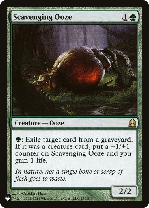 Scavenging Ooze in the group Magic the Gathering / Sets / The List at Proxyprinters.com (77581)