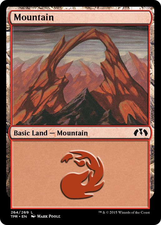 Mountain in the group Magic the Gathering / Sets / Tempest Remastered at Proxyprinters.com (77597)