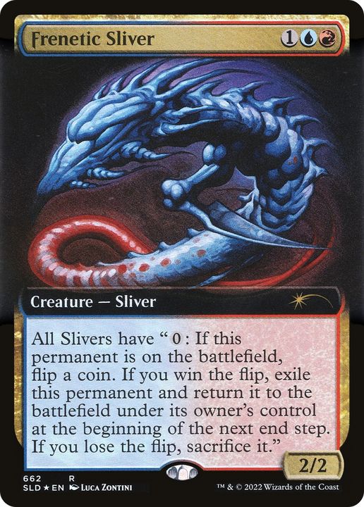 Frenetic Sliver in the group Magic the Gathering / Sets / Secret Lair / Secret Lair Drop at Proxyprinters.com (77607)