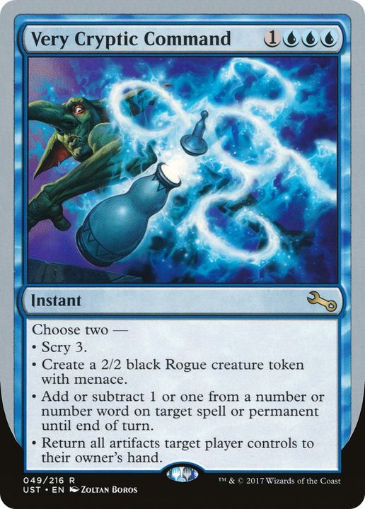 Very Cryptic Command in the group Magic the Gathering / Sets / Unstable Promos at Proxyprinters.com (77613)