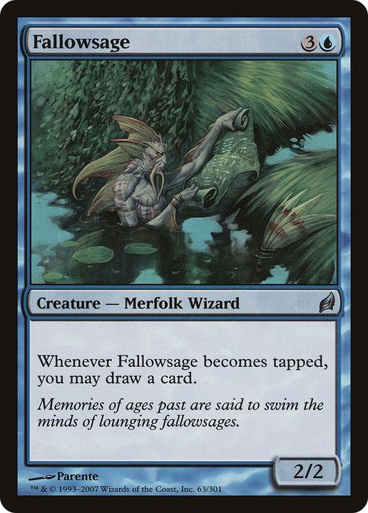 Fallowsage in the group Magic the Gathering / Types / Creatures / Wizard at Proxyprinters.com (77627)