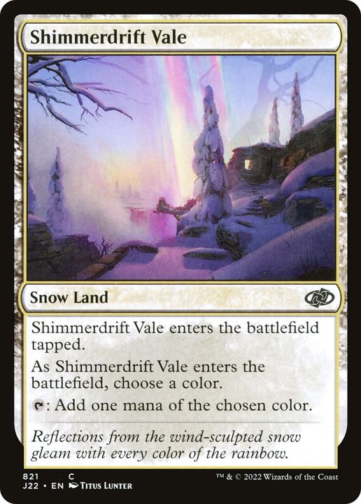 Shimmerdrift Vale in the group Magic the Gathering / Sets / Jumpstart 2022 at Proxyprinters.com (77637)