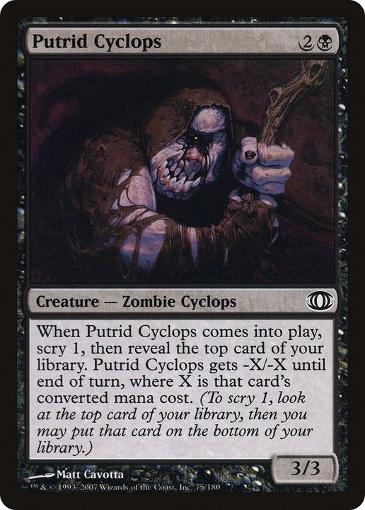 Putrid Cyclops in the group Singles at Proxyprinters.com (7764)