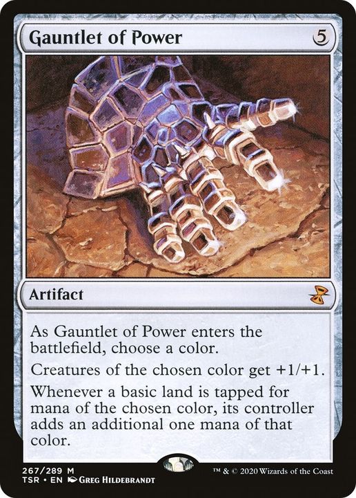 Gauntlet of Power in the group Magic the Gathering / Types / Artifacts / Artifact at Proxyprinters.com (7765)