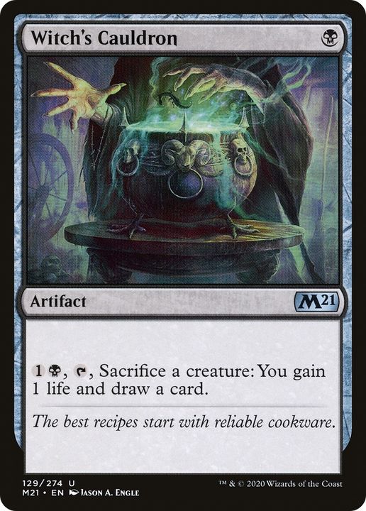 Witch's Cauldron in the group Magic the Gathering / Sets / Core Set 2021 at Proxyprinters.com (77659)