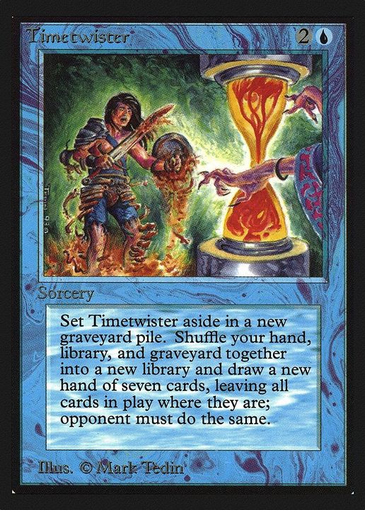 Timetwister in the group Magic the Gathering / Types / Colors / Blue at Proxyprinters.com (7769)