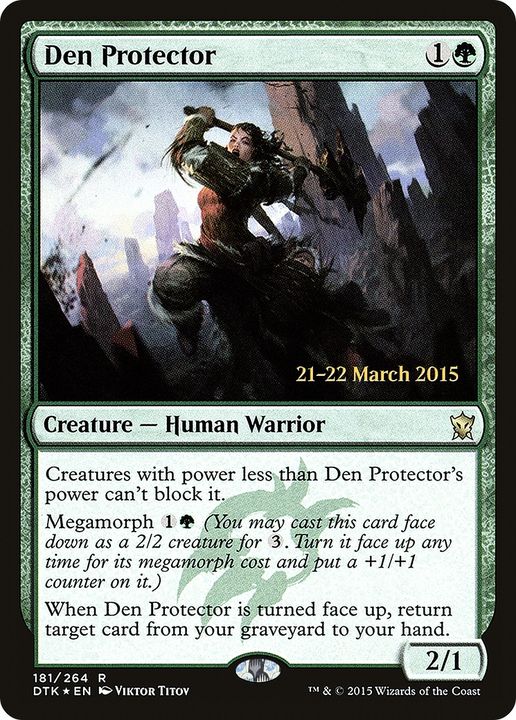 Den Protector in the group Magic the Gathering / Types / Creatures / Warrior at Proxyprinters.com (77691)