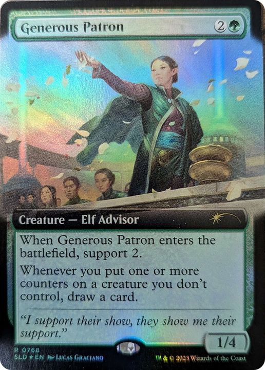 Generous Patron in the group Magic the Gathering / Types / Colors / Green at Proxyprinters.com (77707)