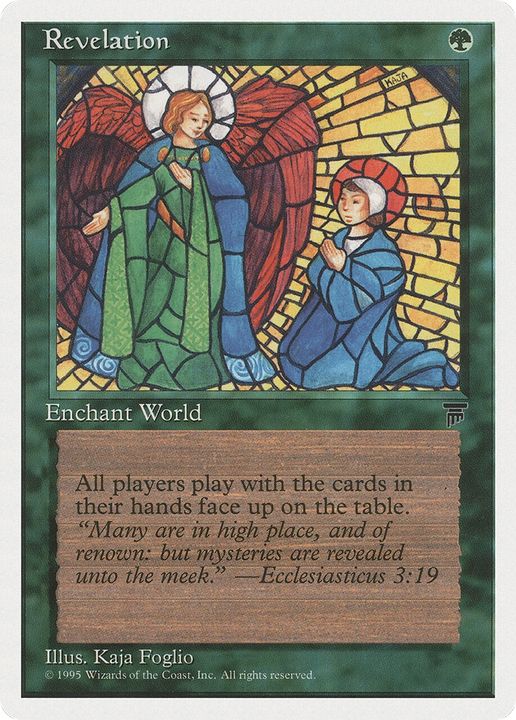 Revelation in the group Magic the Gathering / Types / Colors / Green at Proxyprinters.com (77726)