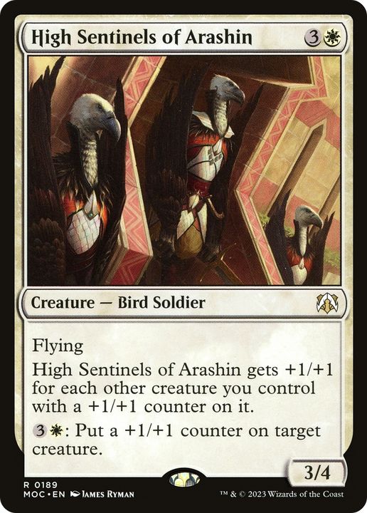 High Sentinels of Arashin in the group Magic the Gathering / Types / Colors / White at Proxyprinters.com (77728)