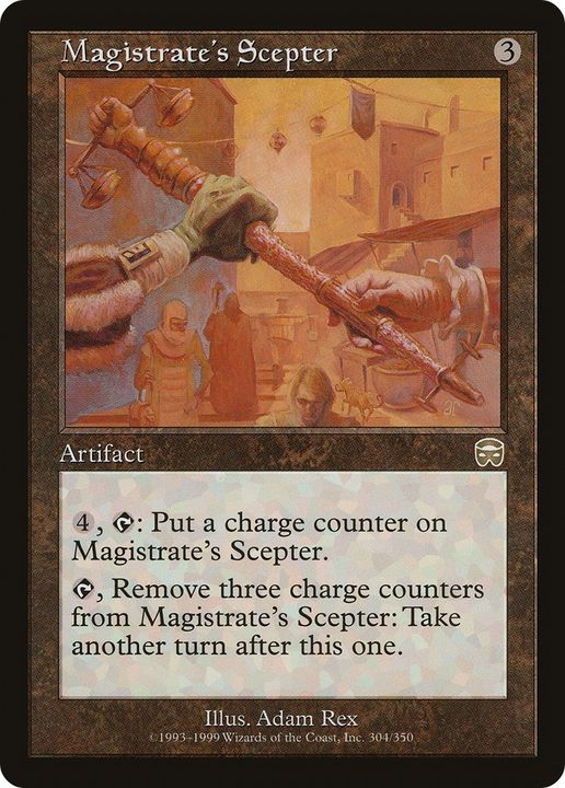 Magistrate's Scepter in the group Magic the Gathering / Types / Artifacts / Artifact at Proxyprinters.com (77742)