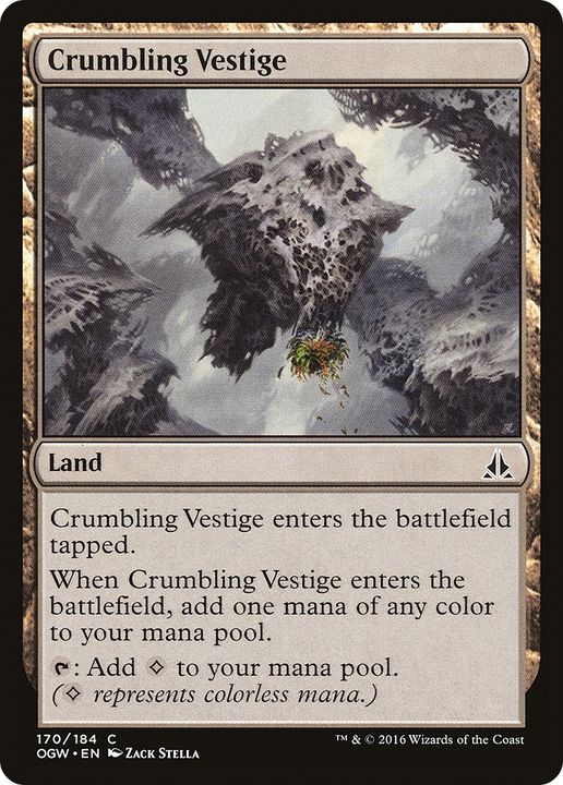 Crumbling Vestige in the group Magic the Gathering / Types / Colors / Colorless at Proxyprinters.com (77779)