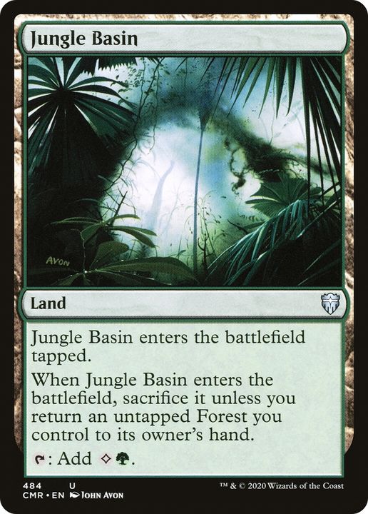 Jungle Basin in the group Magic the Gathering / Types / Colors / Colorless at Proxyprinters.com (77782)