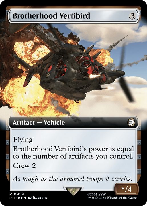 Brotherhood Vertibird in the group Magic the Gathering / Sets / Fallout at Proxyprinters.com (77792)