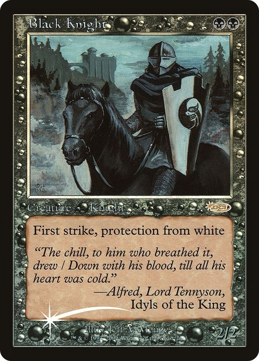 Black Knight in the group Magic the Gathering / Types / Colors / Black at Proxyprinters.com (77795)