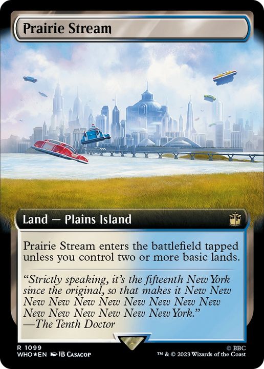 Prairie Stream in the group Magic the Gathering / Types / Land / Island at Proxyprinters.com (77830)