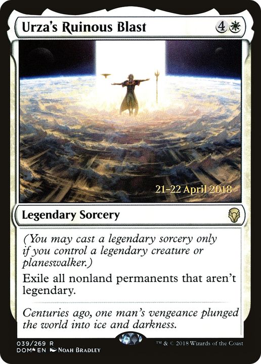 Urza's Ruinous Blast in the group Magic the Gathering / Types / Colors / White at Proxyprinters.com (77848)