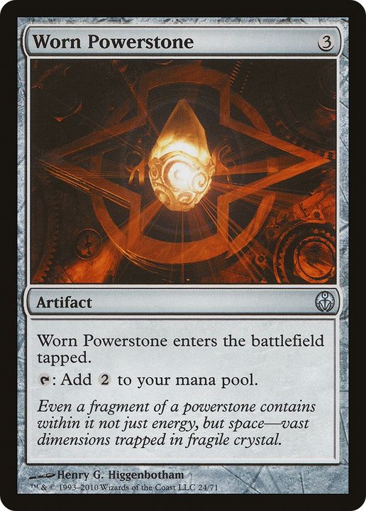 Worn Powerstone in the group Magic the Gathering / Types / Artifacts / Artifact at Proxyprinters.com (77855)