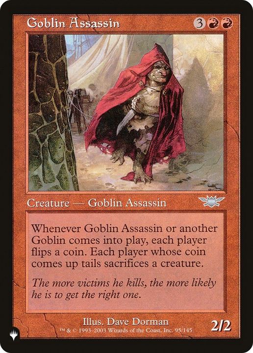 Goblin Assassin in the group Magic the Gathering / Sets / The List at Proxyprinters.com (7787)