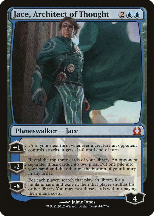 Jace, Architect of Thought in the group Magic the Gathering / Types / Colors / Blue at Proxyprinters.com (77873)