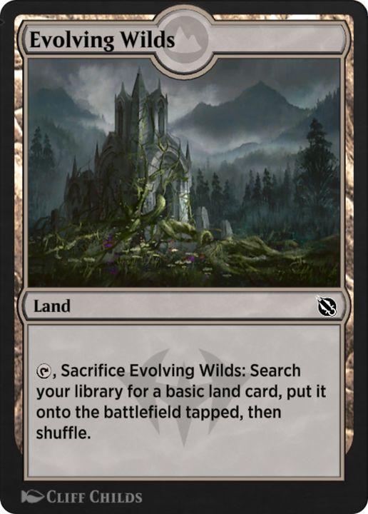 Evolving Wilds in the group Magic the Gathering / Types / Colors / Colorless at Proxyprinters.com (77890)