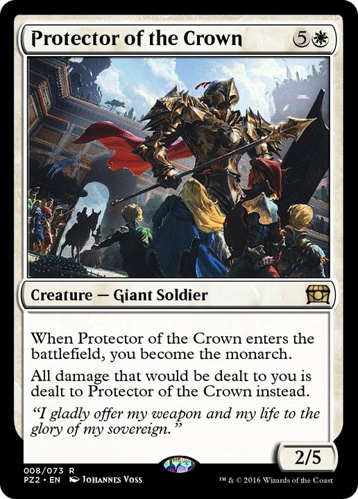 Protector of the Crown in the group Magic the Gathering / Sets / Treasure Chest at Proxyprinters.com (77891)