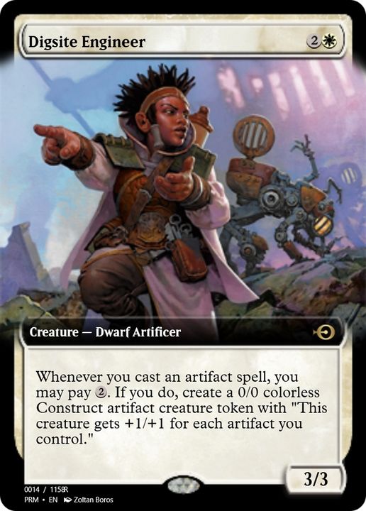 Digsite Engineer in the group Magic the Gathering / Types / Colors / White at Proxyprinters.com (77908)