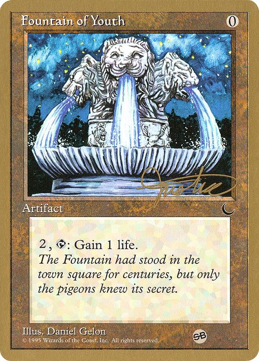 Fountain of Youth in the group Magic the Gathering / Sets / Pro Tour Collector Set at Proxyprinters.com (77923)