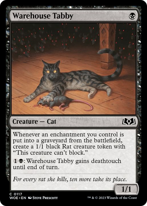 Warehouse Tabby in the group Magic the Gathering / Sets / Wilds of Eldraine Art Series at Proxyprinters.com (77925)