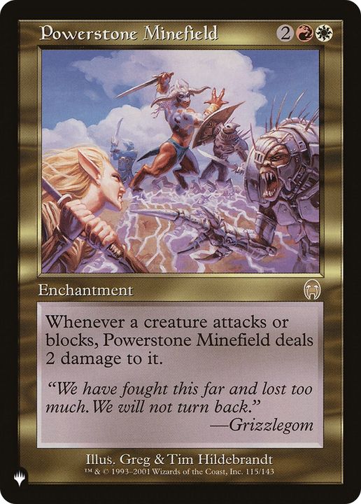 Powerstone Minefield in the group Magic the Gathering / Types / Enchantment / Enchantment at Proxyprinters.com (77944)