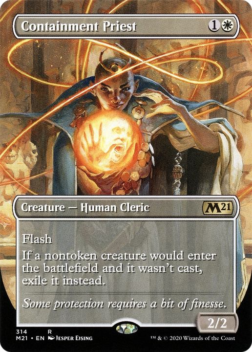 Containment Priest in the group Magic the Gathering / Types / Colors / White at Proxyprinters.com (77978)