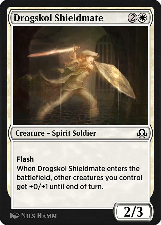 Drogskol Shieldmate in the group Magic the Gathering / Types / Colors / White at Proxyprinters.com (77984)