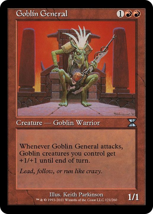 Goblin General in the group Magic the Gathering / Sets / MicroProse Promos at Proxyprinters.com (77988)