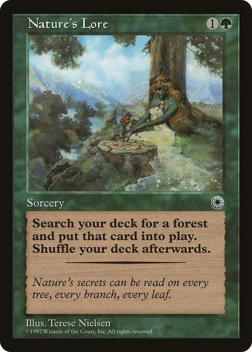 Nature's Lore in the group Magic the Gathering / Types / Colors / Green at Proxyprinters.com (77991)