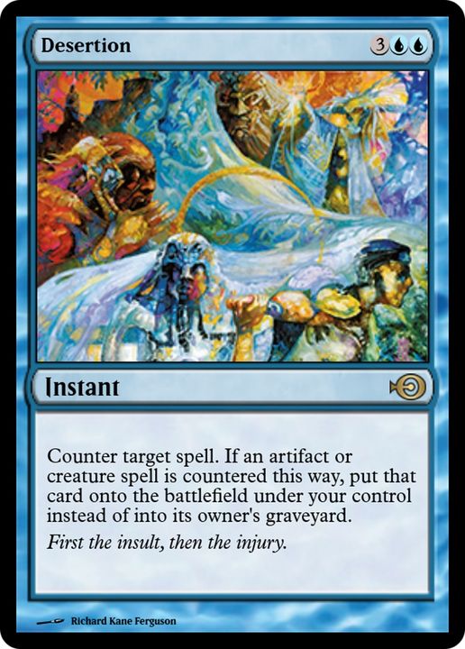 Desertion in the group Magic the Gathering / Types / Colors / Blue at Proxyprinters.com (77998)